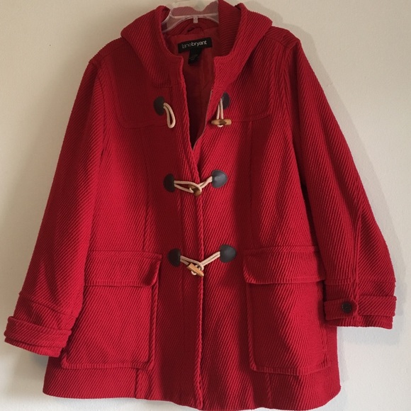 Lane Bryant Jackets & Blazers - Lane Bryant Plus Size Toggle Peacoat Coat Jacket